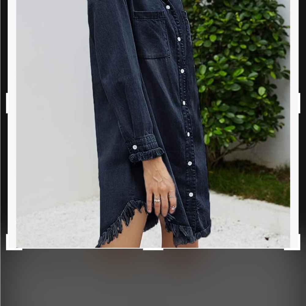 Women’s Denim Tunic/Dress - Picture 5 of 8